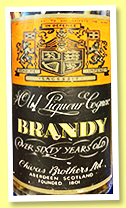 Chivas Brothers 60 yo 'Old Liqueur Cognac' (24.7 u.p., OB, 1940s) Chivas Brothers 60 yo 'Old Liqueur Cognac' (24.7 u.p., OB, 1940s)