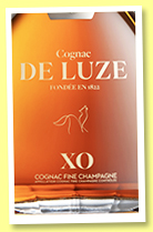 De Luze 'XO' (40%, OB, fine champagne, +/-2022) De Luze 'XO' (40%, OB, fine champagne, +/-2022)