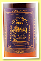 Lous Pibous 2002 (57.4%, L'Encantada, For the USA, 10th Anniversary, Bas-armagnac, +/-2021) Lous Pibous 2002 (57.4%, L'Encantada, For the USA, 10th Anniversary, Bas-armagnac, +/-2021)