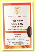 Vallein Tercinier 'Rue 34' (42%, OB, for LMDW, Antipodes, Grande Champagne, cask #034, 50 bottles) Vallein Tercinier 'Rue 34' (42%, OB, for LMDW, Antipodes, Grande Champagne, cask #034, 50 bottles)