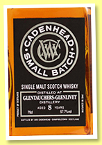Glentauchers-Glenlivet 8 yo 2011/2019 (57.7%, Cadenhead, Small Batch, sherry hogsheads, 618 bottles) Glentauchers-Glenlivet 8 yo 2011/2019 (57.7%, Cadenhead, Small Batch, sherry hogsheads, 618 bottles)
