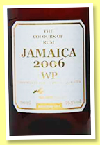 Jamaica 16 yo 2006/2022 'WP' (59.3%, Wealth Solutions, The Colours of Rum, 214 bottles) Jamaica 16 yo 2006/2022 'WP' (59.3%, Wealth Solutions, The Colours of Rum, 214 bottles)