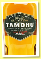Tamdhu 'Batch Strength – Batch 007' (57.5%, OB, 2022) Tamdhu 'Batch Strength – Batch 007' (57.5%, OB, 2022)