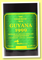 Uitvlugt 1999/2021 (52.6%, The Colours of Rum, Wealth Solutions, cask #54, 184 bottles) Uitvlugt 1999/2021 (52.6%, The Colours of Rum, Wealth Solutions, cask #54, 184 bottles)