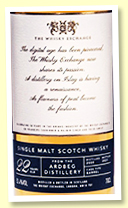 Ardbeg 22 yo 2000/2022 (53.4%, The Whisky Exchange 'Celebrating 50 Years', barrel, 243 bottles) Ardbeg 22 yo 2000/2022 (53.4%, The Whisky Exchange 'Celebrating 50 Years', barrel, 243 bottles)