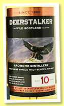 Ardmore 10 yo 2010/2020 (59.4%, Deerstalker, The Wild Scotland Collection, barrel, cask #804043, 234 bottles) Ardmore 10 yo 2010/2020 (59.4%, Deerstalker, The Wild Scotland Collection, barrel, cask #804043, 234 bottles)