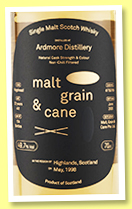 Ardmore 22 yo 1998/2021 (49.7%, Malt, Grain & Cane, hogshead, 154 bottles) Ardmore 22 yo 1998/2021 (49.7%, Malt, Grain & Cane, hogshead, 154 bottles)