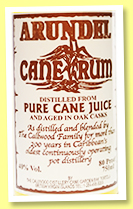 Arundel 6 yo (40%, OB, Callwood Distillery, British Virgin Islands, +/-2022) Arundel 6 yo (40%, OB, Callwood Distillery, British Virgin Islands, +/-2022)