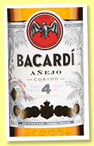 Bacardi 4 yo 'Anejo Cuatro' (40%, OB, Puerto Rico, +/-2022) Bacardi 4 yo 'Anejo Cuatro' (40%, OB, Puerto Rico, +/-2022)