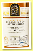 Bowmore 1997/2022 (53.2%, Berry Bros. & Rudd for Kirsch Import, sherry butt, cask #79, 515 bottles) Bowmore 1997/2022 (53.2%, Berry Bros. & Rudd for Kirsch Import, sherry butt, cask #79, 515 bottles)