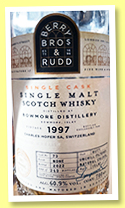 Bowmore 1997/2022 (60.9%, Berry Bros. & Rudd for Charles Hoffer, Switzerland, butt, cask #73, 243 bottles) Bowmore 1997/2022 (60.9%, Berry Bros. & Rudd for Charles Hoffer, Switzerland, butt, cask #73, 243 bottles)