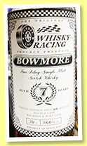 Bowmore 7 yo (58%, Whisky Racing, Formel Lau, bourbon & Port casks, 96 bottles, +/-2023) Bowmore 7 yo (58%, Whisky Racing, Formel Lau, bourbon & Port casks, 96 bottles, +/-2023)