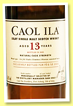Caol Ila 13 yo (60.4%, OB, Feis Ile Exclusive 2023) Caol Ila 13 yo (60.4%, OB, Feis Ile Exclusive 2023)