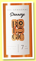 Darroze 7 yo 'Biologic' (48%, OB, Bas-armagnac, 2021) Darroze 7 yo 'Biologic' (48%, OB, Bas-armagnac, 2021)