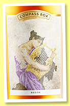 Delos (49%, Compass Box, blended Scotch, 5,520 bottles, 2023) Delos (49%, Compass Box, blended Scotch, 5,520 bottles, 2023)