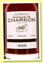 Domaine de Charron 1988 (47.1%, OB, Bas-Armagnac, cask #20, +/-2022) Domaine de Charron 1988 (47.1%, OB, Bas-Armagnac, cask #20, +/-2022)