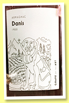 Domaine de Danis 33 yo 1988/2023 (47.6%, Grape of the Art, Ténarèze, folle blanche, cask #34, 387 bottles) Domaine de Danis 33 yo 1988/2023 (47.6%, Grape of the Art, Ténarèze, folle blanche, cask #34, 387 bottles)