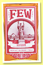 FEW 'Bourbon' (50.5%, OB, USA, for LMDW Antipodes, single barrel special selection, cask #14.914, 2022) FEW 'Bourbon' (50.5%, OB, USA, for LMDW Antipodes, single barrel special selection, cask #14.914, 2022)