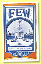 FEW 'Rye' (50.5%, OB, USA, for LMDW Antipodes, single barrel special selection, cask #17.2723, 2022) FEW 'Rye' (50.5%, OB, USA, for LMDW Antipodes, single barrel special selection, cask #17.2723, 2022)