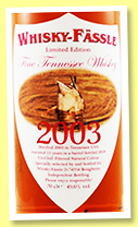 Fine Tennessee Whiskey 15 yo 2003/2018 (49.6%, Whisky-Fässle, USA) Fine Tennessee Whiskey 15 yo 2003/2018 (49.6%, Whisky-Fässle, USA)