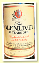 Glenlivet 12 yo (70 proof, OB, UK, c1978)
Glenlivet 12 yo (70 proof, OB, UK, c1978)