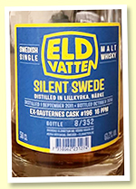 Grythyttan 7 yo 2011/2018 (61.2%, Svenska Eldvatten 'Silent Swede', cask #196, ex-Sauternes, 352 bottles) Grythyttan 7 yo 2011/2018 (61.2%, Svenska Eldvatten 'Silent Swede', cask #196, ex-Sauternes, 352 bottles)