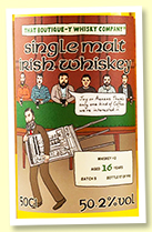 Irish Single Malt #2 16 Year Old 'Batch 5' (50.2%, That Boutique-y Whisky Company, 990 bottles) Irish Single Malt #2 16 Year Old 'Batch 5' (50.2%, That Boutique-y Whisky Company, 990 bottles)