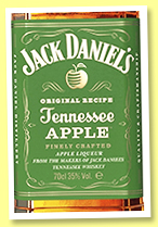 Jack Daniel's 'Apple' (35%, OB, USA, Apple Liqueur, +/-2022) Jack Daniel's 'Apple' (35%, OB, USA, Apple Liqueur, +/-2022)