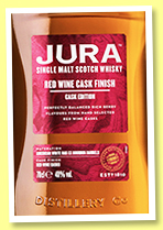 Jura 'Red Wine Cask Finish' (40%, OB, +/-2023) Jura 'Red Wine Cask Finish' (40%, OB, +/-2023)