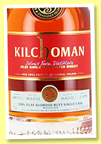 Kilchoman 10 yo 2011/2021 '100% Islay' (57.3%, OB, LMDW, Conquête, oloroso butt, cask #144) Kilchoman 10 yo 2011/2021 '100% Islay' (57.3%, OB, LMDW, Conquête, oloroso butt, cask #144)