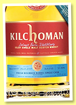 Kilchoman 13 yo 2007/2021 'Fresh Bourbon Barrel' (54.4%, OB, LMDW, Conquête, , cask #362) Kilchoman 13 yo 2007/2021 'Fresh Bourbon Barrel' (54.4%, OB, LMDW, Conquête, , cask #362)