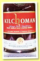 Kilchoman 6 yo 2012/2018 (55.6%, OB, HNWS Taiwan, PX sherry finish, cask #626) Kilchoman 6 yo 2012/2018 (55.6%, OB, HNWS Taiwan, PX sherry finish, cask #626)