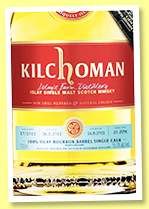 Kilchoman 9 yo 2012/2021 '100% Islay Bourbon Barrel' (55.3%, OB, LMDW Conquête, bourbon barrel, cask #17) Kilchoman 9 yo 2012/2021 '100% Islay Bourbon Barrel' (55.3%, OB, LMDW Conquête, bourbon barrel, cask #17)