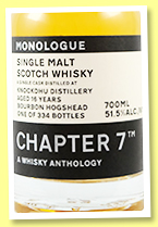 Knockdhu 16 yo 2006/2022 (51.5%, Chapter 7, bourbon hogshead, cask #6, 334 bottles) Knockdhu 16 yo 2006/2022 (51.5%, Chapter 7, bourbon hogshead, cask #6, 334 bottles)