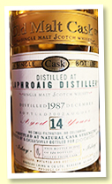 Laphroaig 14 yo 1987/2002 (60.26%, Douglas Laing Old Malt Cask for Potstill Vienna, 126 bottles) Laphroaig 14 yo 1987/2002 (60.26%, Douglas Laing Old Malt Cask for Potstill Vienna, 126 bottles)