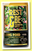Long Pond 24 yo 1998/2022 'ITP' (56%, Rest and Be Thankful, LMDW exclusive, Jamaica, barrel, 178 bottles) Long Pond 24 yo 1998/2022 'ITP' (56%, Rest and Be Thankful, LMDW exclusive, Jamaica, barrel, 178 bottles)