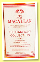 Macallan 'Inspired by Intense Arabica' (44%, OB, Harmony Collection, 2022) Macallan 'Inspired by Intense Arabica' (44%, OB, Harmony Collection, 2022)