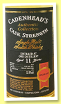 Ord 11 yo 2010/2021 (53.9%, Cadenhead, Authentic Collection, Cognac cask finish, 252 bottles) Ord 11 yo 2010/2021 (53.9%, Cadenhead, Authentic Collection, Cognac cask finish, 252 bottles)