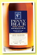 Penny Blue 2006-2008/2022 (55%, Navigate World Whisky, Mauritius, casks #57-#136, 84 bottles) Penny Blue 2006-2008/2022 (55%, Navigate World Whisky, Mauritius, casks #57-#136, 84 bottles)