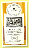Port Ellen 22 yo 1979/2001 (59.8%, The Bottlers, refill sherry hogshead, cask #1552) Port Ellen 22 yo 1979/2001 (59.8%, The Bottlers, refill sherry hogshead, cask #1552)
