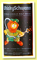 Saillt More 8 yo 2014/2022 (57.1%, WhiskySchwamm, Germany, 1st fill bourbon barrel, 230 bottles) Saillt More 8 yo 2014/2022 (57.1%, WhiskySchwamm, Germany, 1st fill bourbon barrel, 230 bottles)