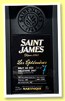 Saint James 14 yo 2007/2022 'Les Ephémères Lot n°7' (54.3%, OB, Martinique, agricole, American oak, 2,720bottles) Saint James 14 yo 2007/2022 'Les Ephémères Lot n°7' (54.3%, OB, Martinique, agricole, American oak, 2,720bottles)