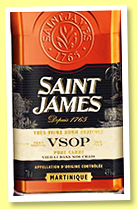 Saint James 'VSOP' (43%, OB, Martinique, Agricole, +/-2022) Saint James 'VSOP' (43%, OB, Martinique, Agricole, +/-2022)