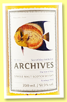 Secret Islay 31 yo 1990/2022 (51.9%, Archives, refill hogshead, cask #4404337, 257 bottles) Secret Islay 31 yo 1990/2022 (51.9%, Archives, refill hogshead, cask #4404337, 257 bottles)