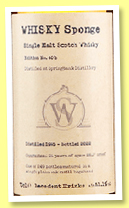 Springbank 26 yo 1995/2022 (51.1%, WhiskySponge, refill American oak hogshead, 249 bottles) Springbank 26 yo 1995/2022 (51.1%, WhiskySponge, refill American oak hogshead, 249 bottles)