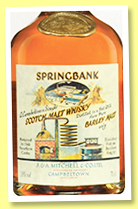 Springbank 31 yo 1966/1997 'Local Barley' (53%, OB, Bourbon, cask#486) Springbank 31 yo 1966/1997 'Local Barley' (53%, OB, Bourbon, cask#486)