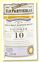 Talisker 10 yo 2009/2020 (48.4%, Douglas Laing 'Old Particular', cask #DL14410, refill hogshead, 376 bottles)
Talisker 10 yo 2009/2020 (48.4%, Douglas Laing 'Old Particular', cask #DL14410, refill hogshead, 376 bottles)