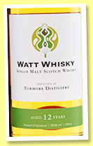 Tormore 12 yo 2010/2022 (59.3%, Watt Whisky, rested in ex-rye cask) Tormore 12 yo 2010/2022 (59.3%, Watt Whisky, rested in ex-rye cask)