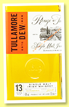 Tullamore Dew 13 yo 'Rouge' (40%, OB, Irish single malt, +/-2022) Tullamore Dew 13 yo 'Rouge' (40%, OB, Irish single malt, +/-2022)
