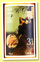 Uitvlugt 31 yo 1990/2022 (52.6%, Precious Liquors, for Whisky Gallery Global, Guyana, cask #35, 205 bottles) Uitvlugt 31 yo 1990/2022 (52.6%, Precious Liquors, for Whisky Gallery Global, Guyana, cask #35, 205 bottles)